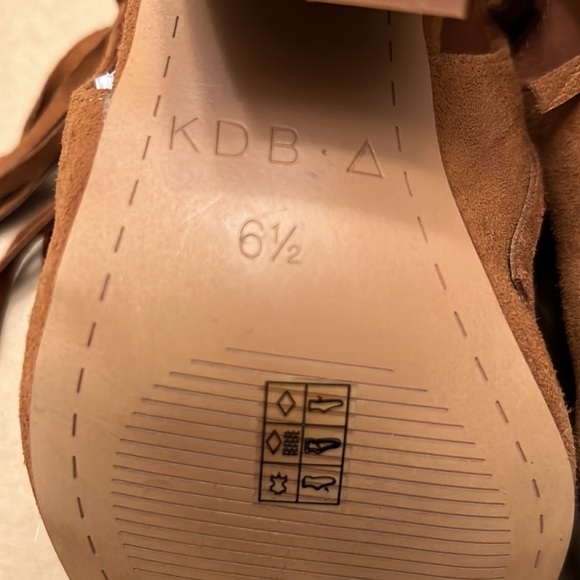 Kelsi Dagger Brooklyn Ilona suede bootie with fringe - Picture 6 of 7